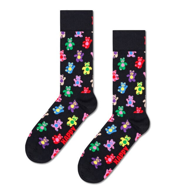 Meia Teddy Bear Happy Socks