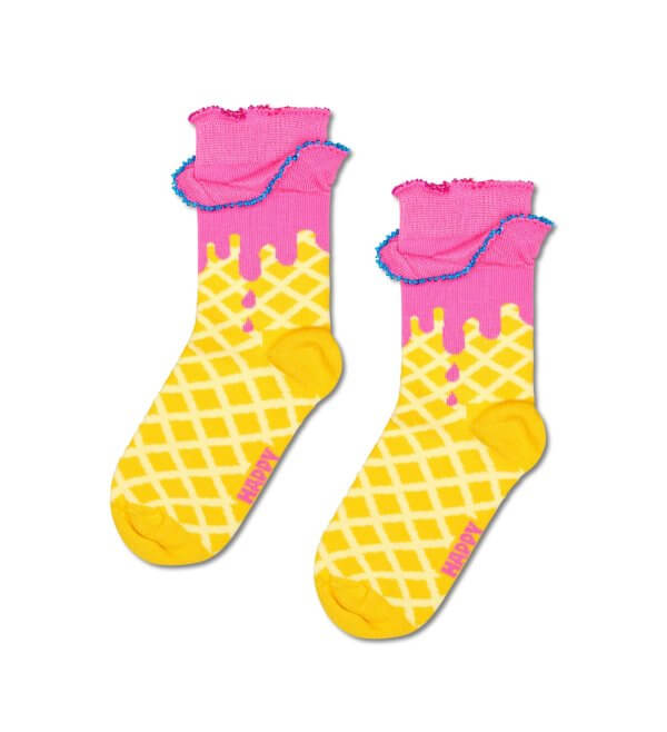 Meia Infantil Kids Ice Cream Happy Socks