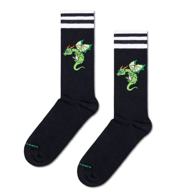 Meia Dragon Sneaker Happy Socks