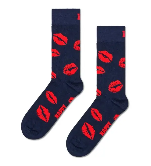 Meia Kisses Happy Socks