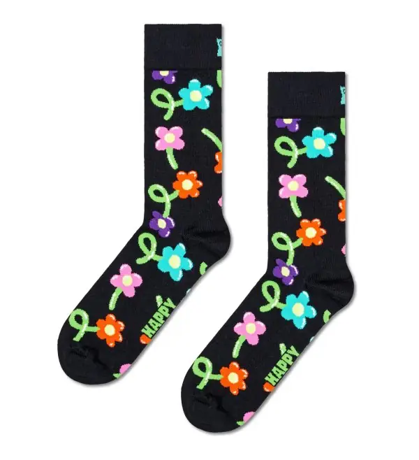 Meia Balloon Flower Happy Socks